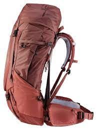 Deuter Futura Air Trek 45L + 10L SL Backpack · Women's · Redwood/Lava