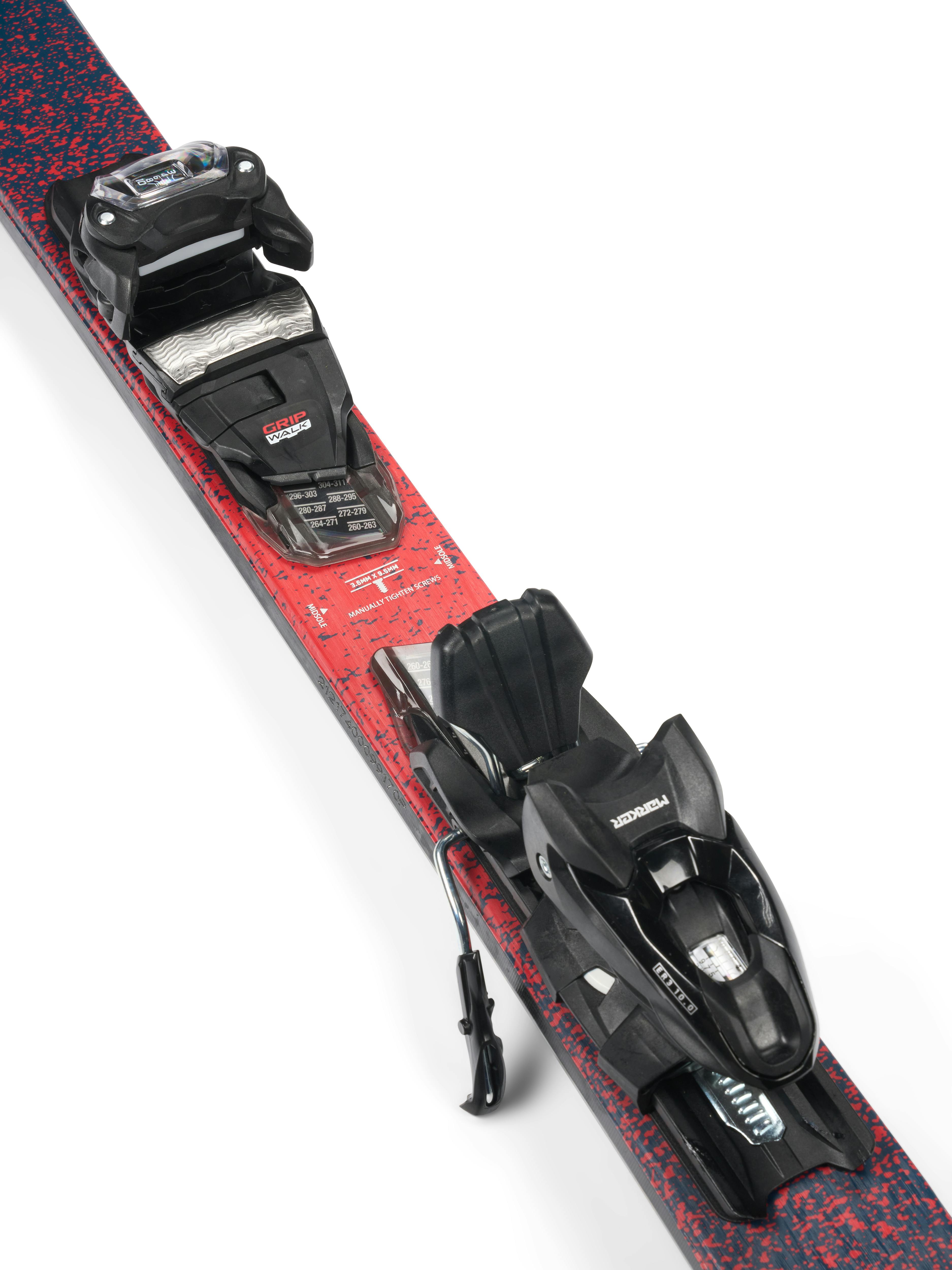 K2 Disruption 76X Skis + M3 10 Compact Quikclik Bindings · 2023 · 170 cm