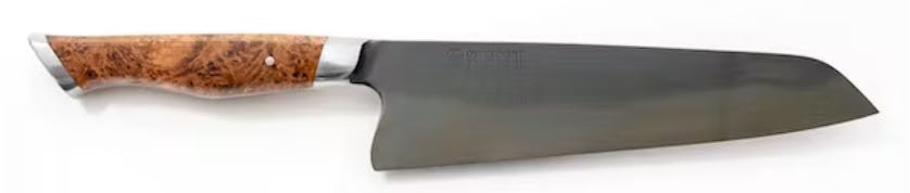 The Steelport Eight-Inch Carbon Steel Chef Knife.