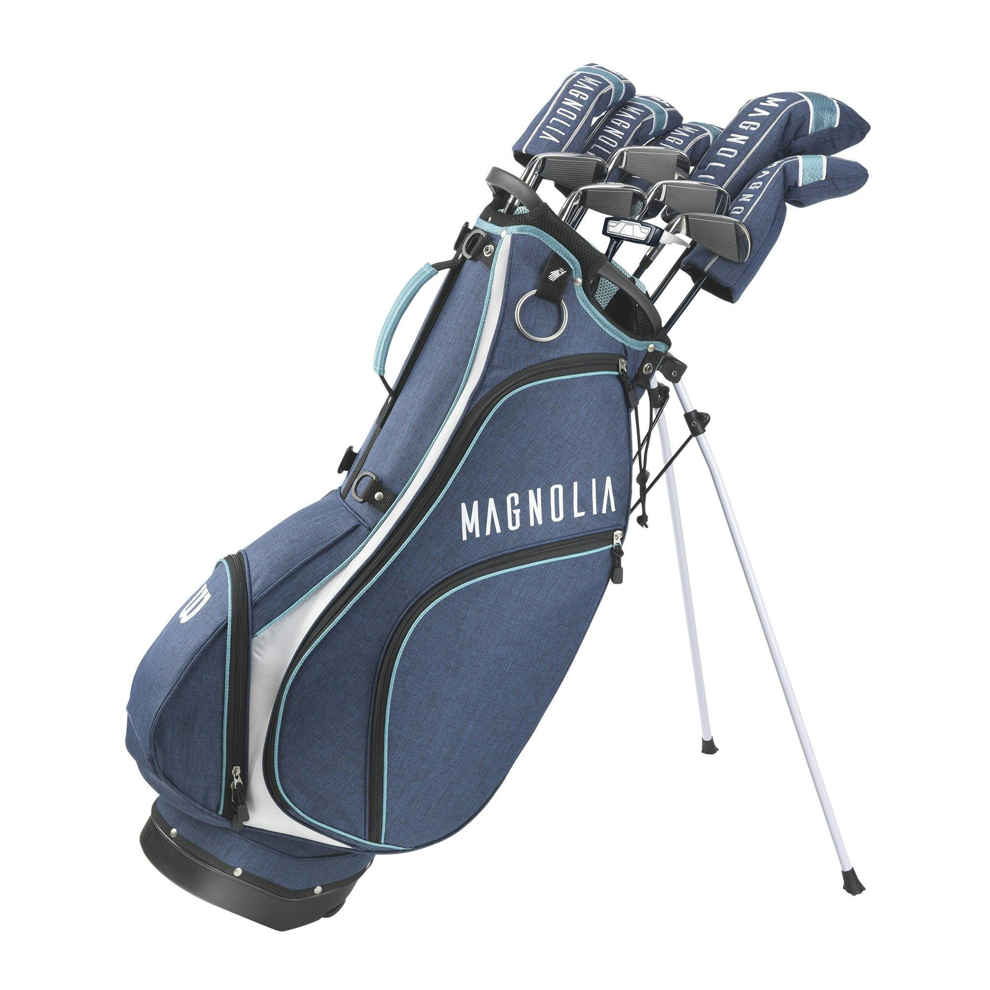 Wilson Women's Magnolia Complete Set with Carry Bag · Right handed · Graphite · Ladies · Tall · Navy