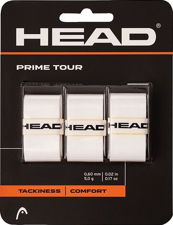 Head Prime Tour Overgrip (3x) · White