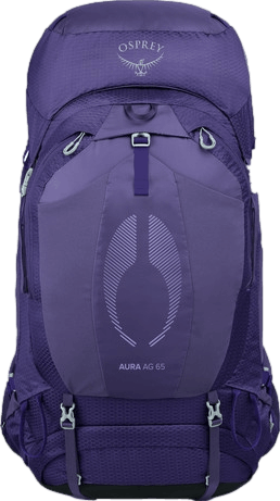 Osprey Aura AG 65 Pack- Women's · Enchantment Purple
