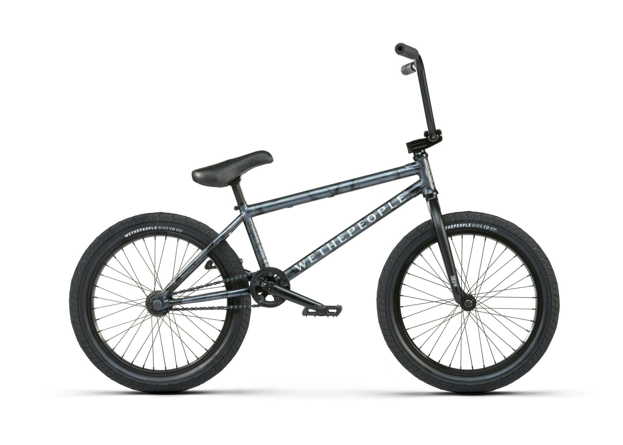 We The People Justice BMX Bike · Matt Ghost Grey · One size