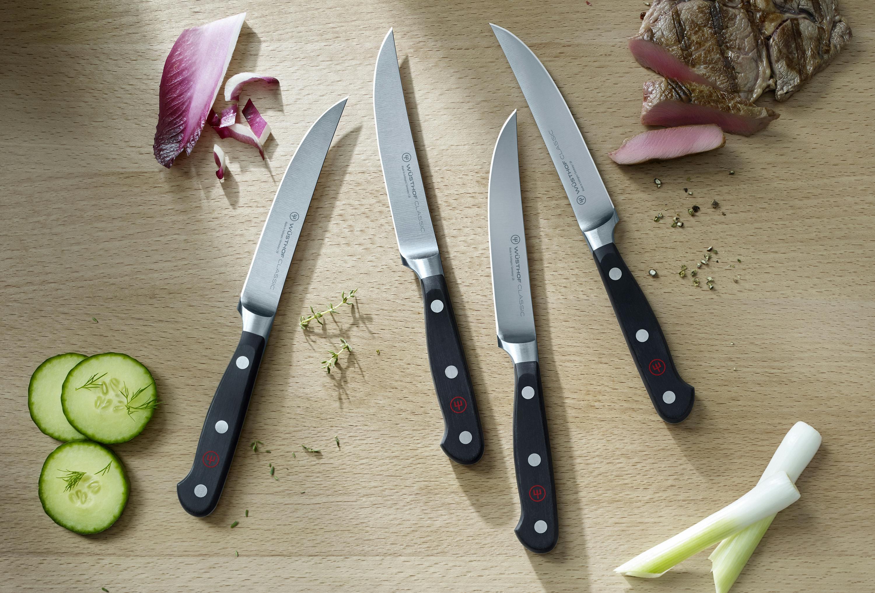 Wusthof Classic 4 Piece Steak Knife Set 