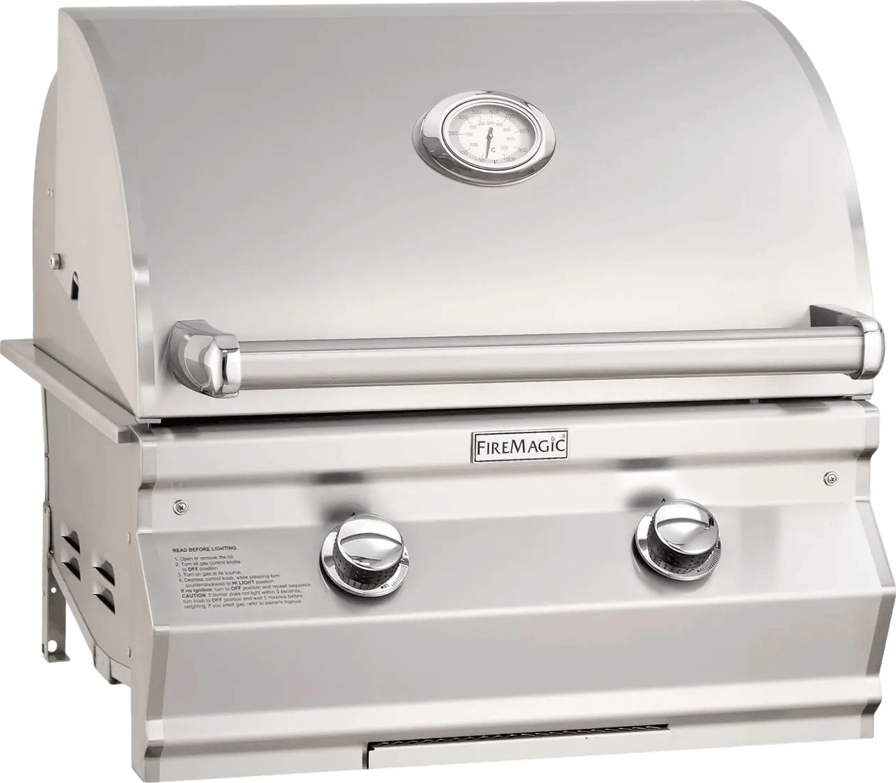 Fire Magic Choice Multi-User Built-In Gas Grill with Analog Thermometer · 24 in. · Propane