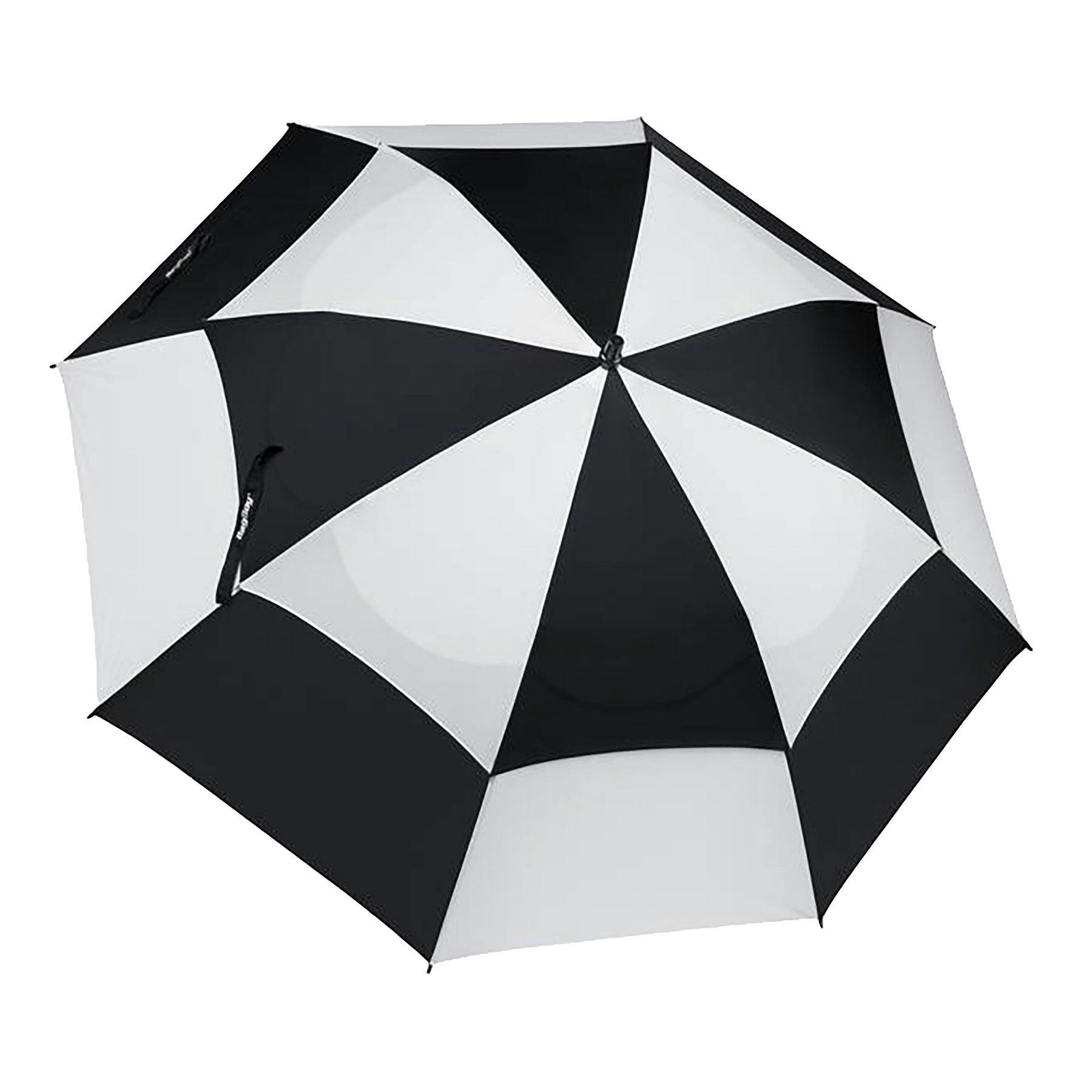 Bag Boy 62inch Wind Vent Manual Umbrella - Black/White