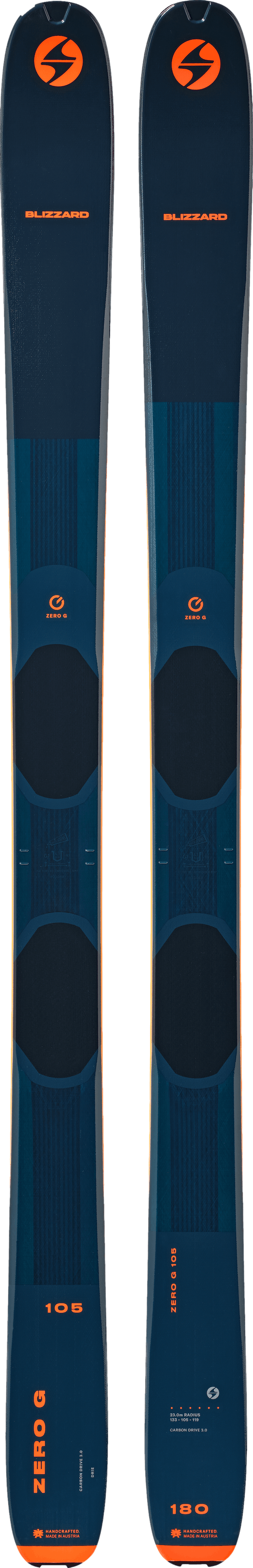 Blizzard Zero G 105 Skis · 2023 · 188 cm