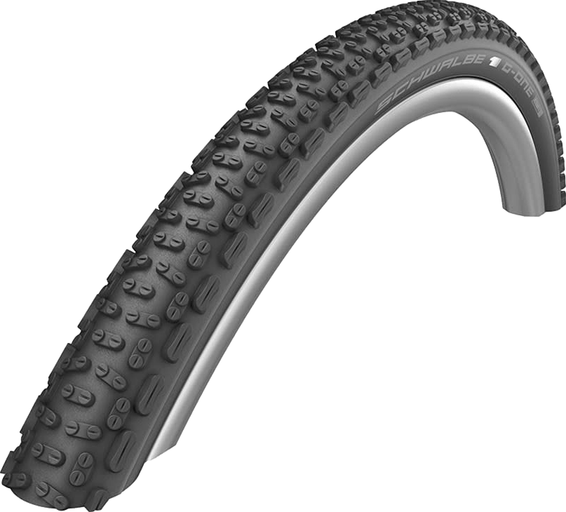 Schwalbe G-One Ultrabite Tubeless Folding Evolution Line Tire · Black · 700c x 38mm