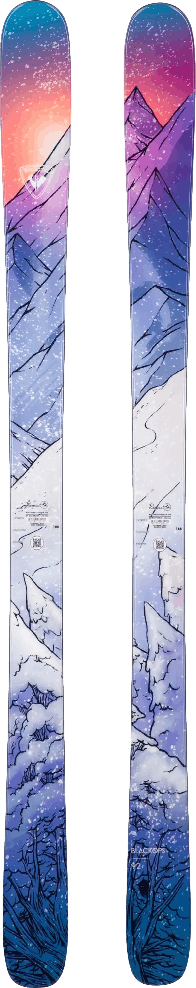Rossignol Black Ops 92 W Skis · Women's · 2023 · 136cm