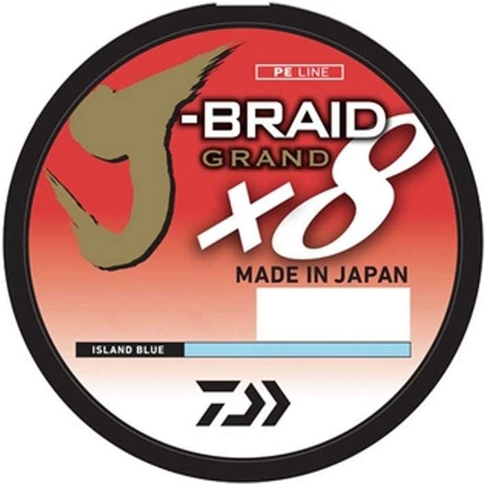 Daiwa J-Braid Grand Bulk Spool · 3000 yards · 50 lbs · Island Blue