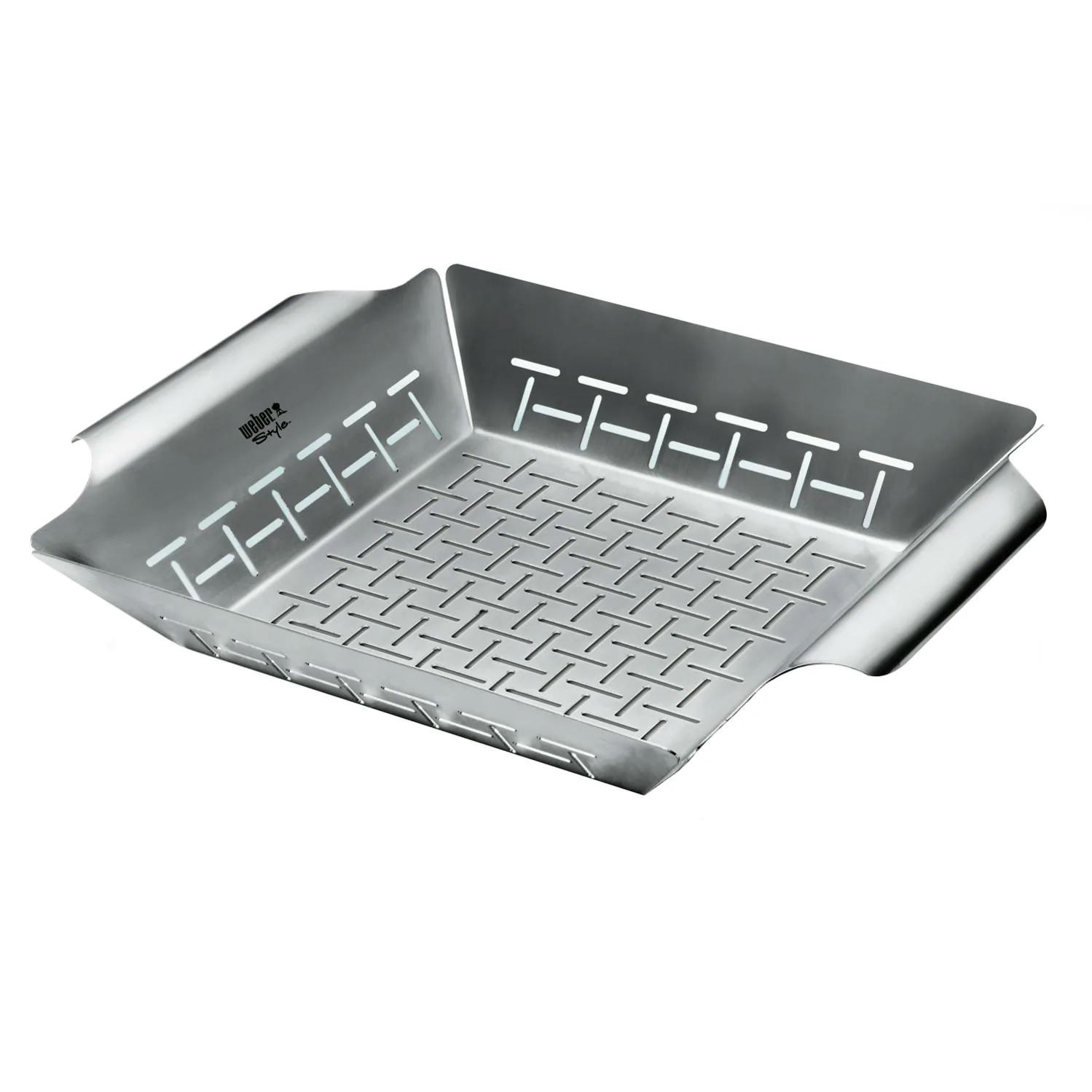 Weber Deluxe Stainless Steel Vegetable Grill Basket · Large