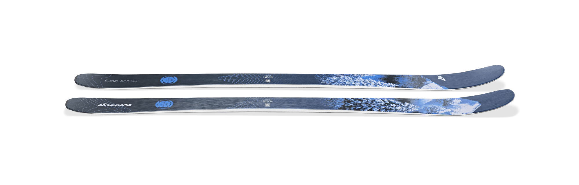 Nordica Santa Ana 93 Skis · Women's · 2023 · 172 cm