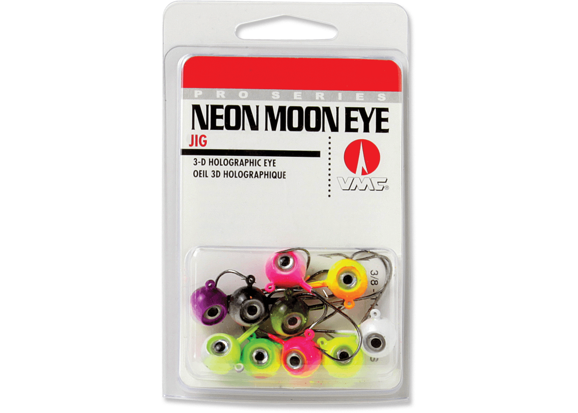 VMC NME Neon Moon Eye Jig Kits · 1/16 oz · Assorted · 10 pk.