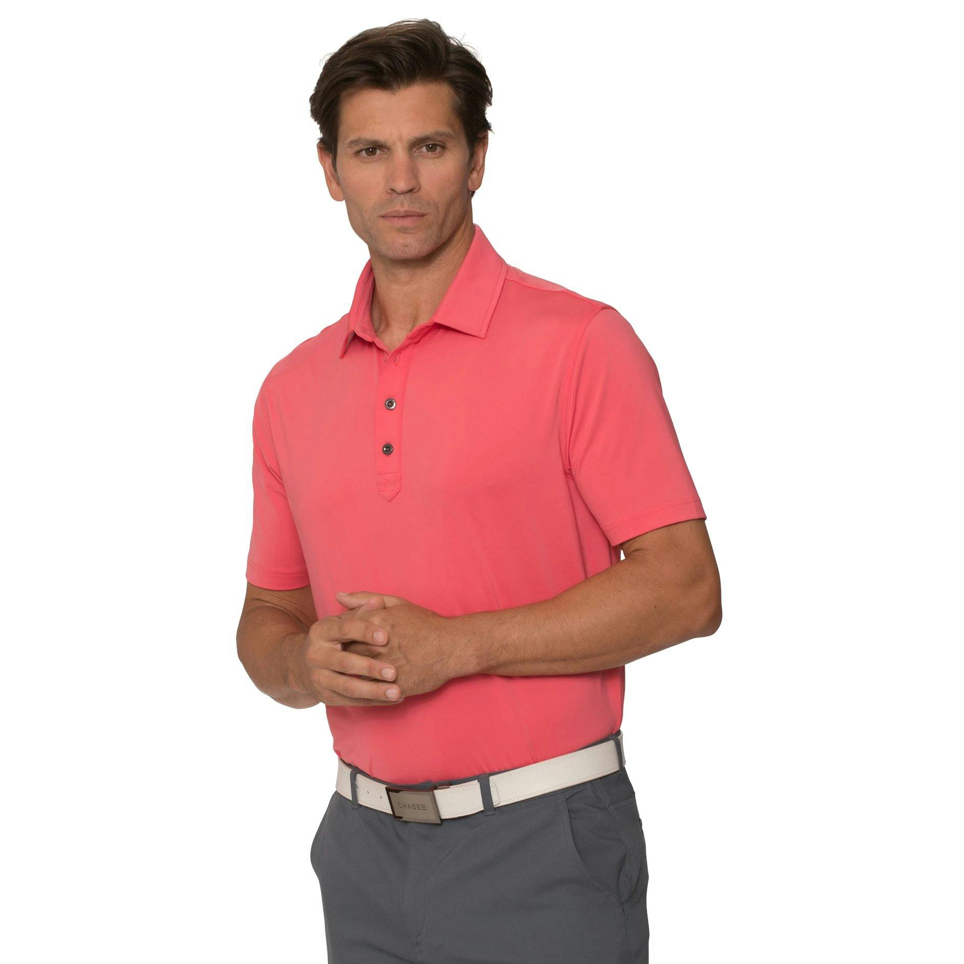 Chase54 Mens Drift Short Sleeve Polo Shirt 