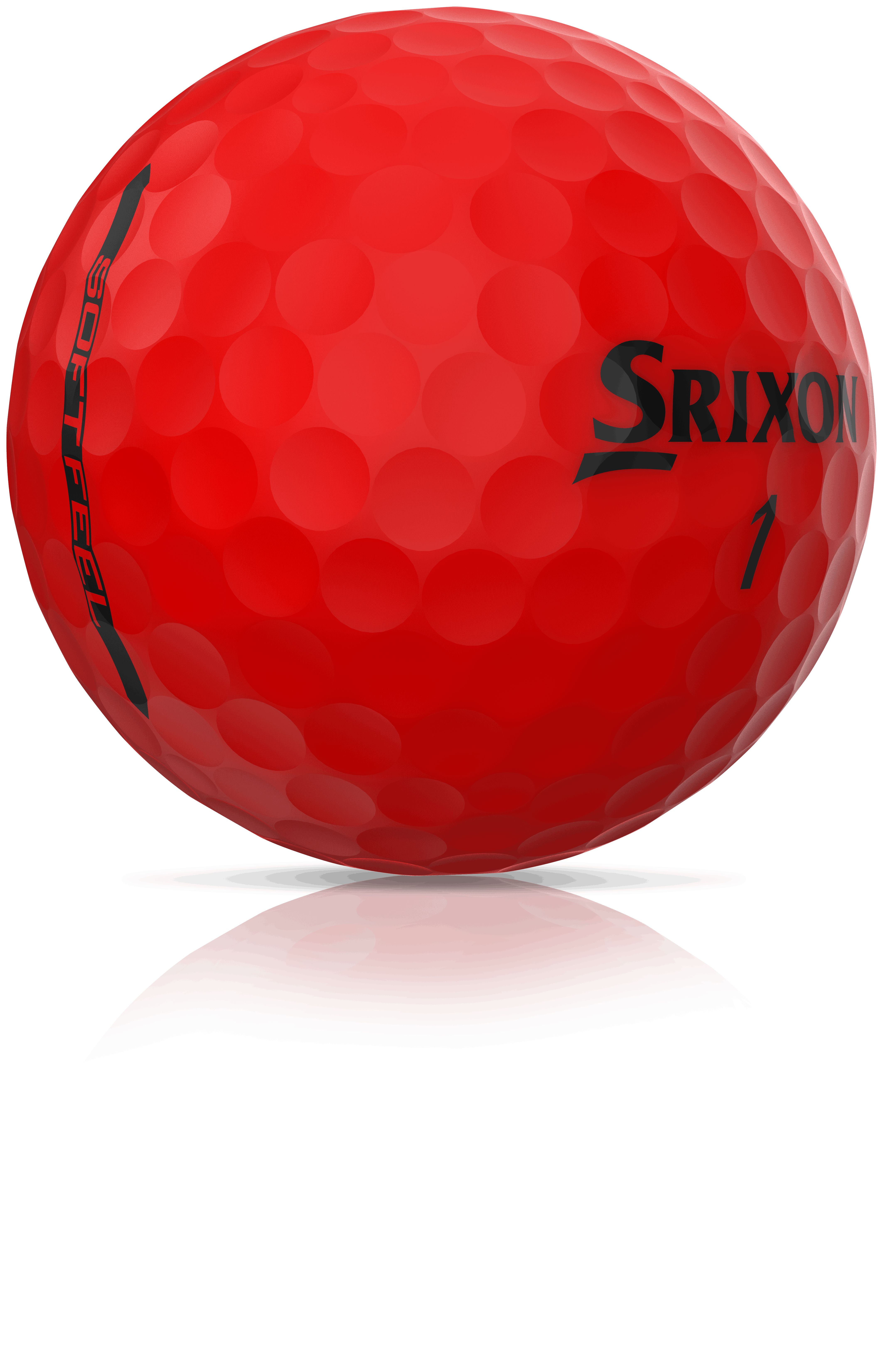 Srixon 2023 Soft Feel Brite Golf Balls · Brite-Red