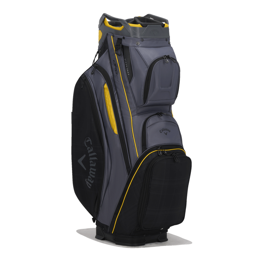 Callaway ORG 14 Cart Bag · Graphite/Black Plaid/Golden