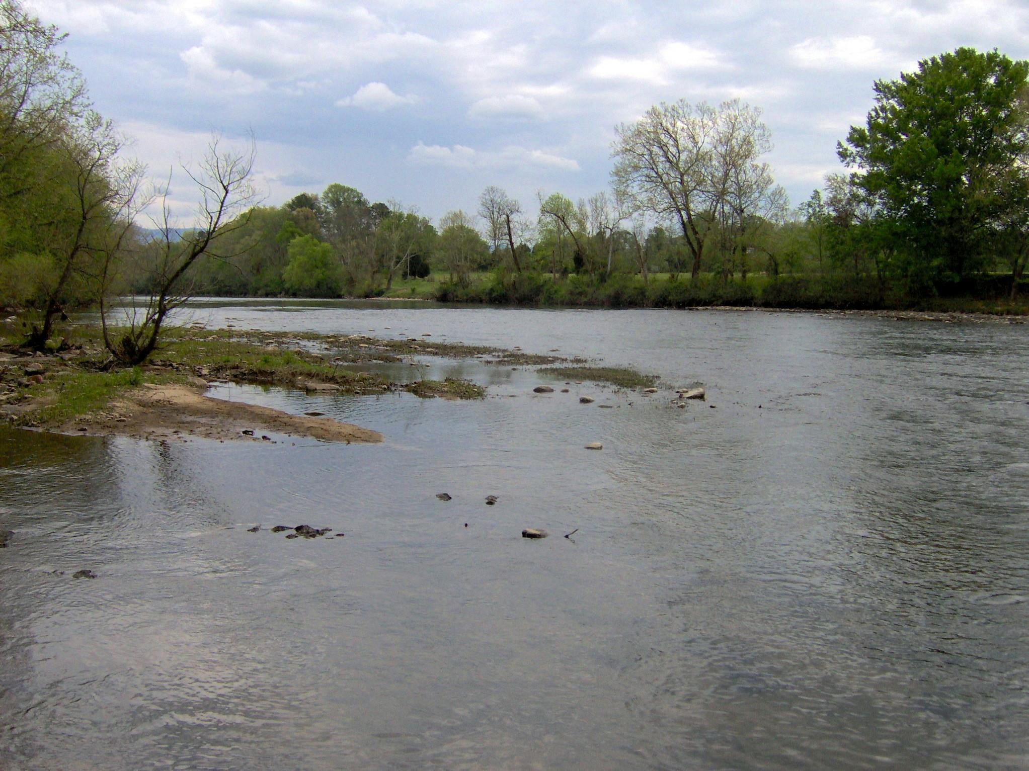 The Nolichucky River.