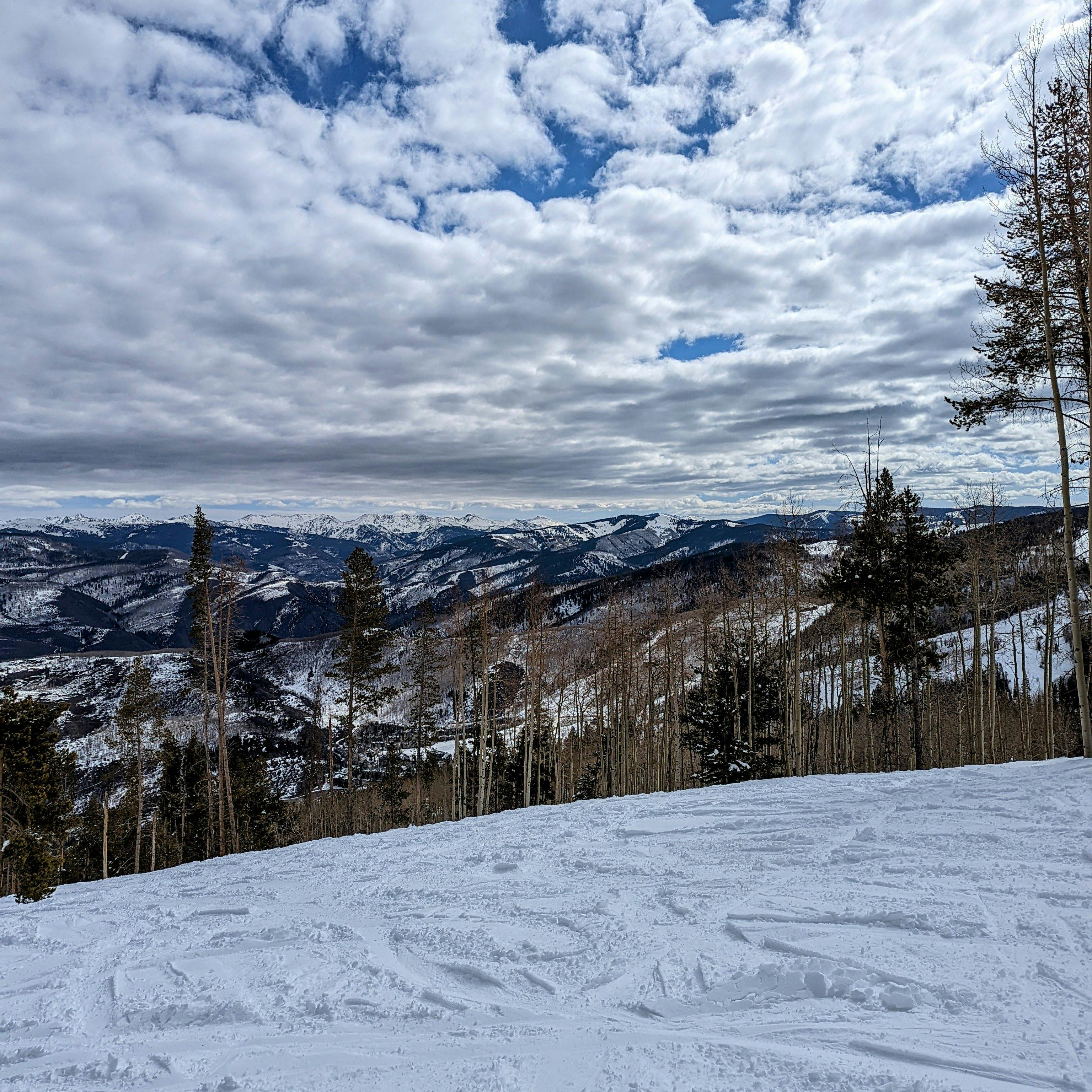 Vail's bowls from Beaver Creek
