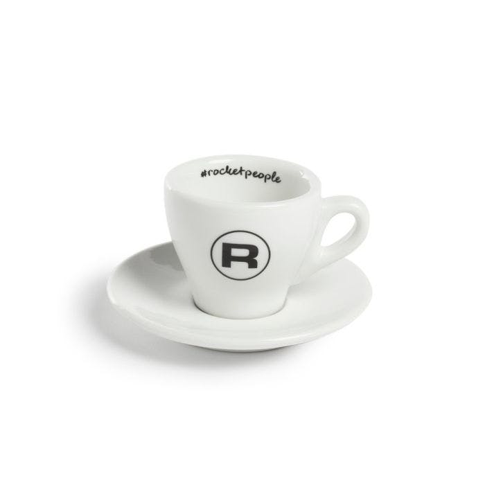 Rocket Espresso Demitasse - White - Set of 2