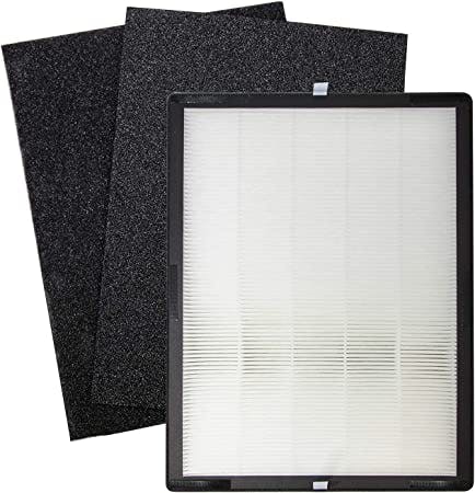 Hunter HEPA + EcoSilver Prefilter Pack for Medium Console Air Purifier Replacement Filters