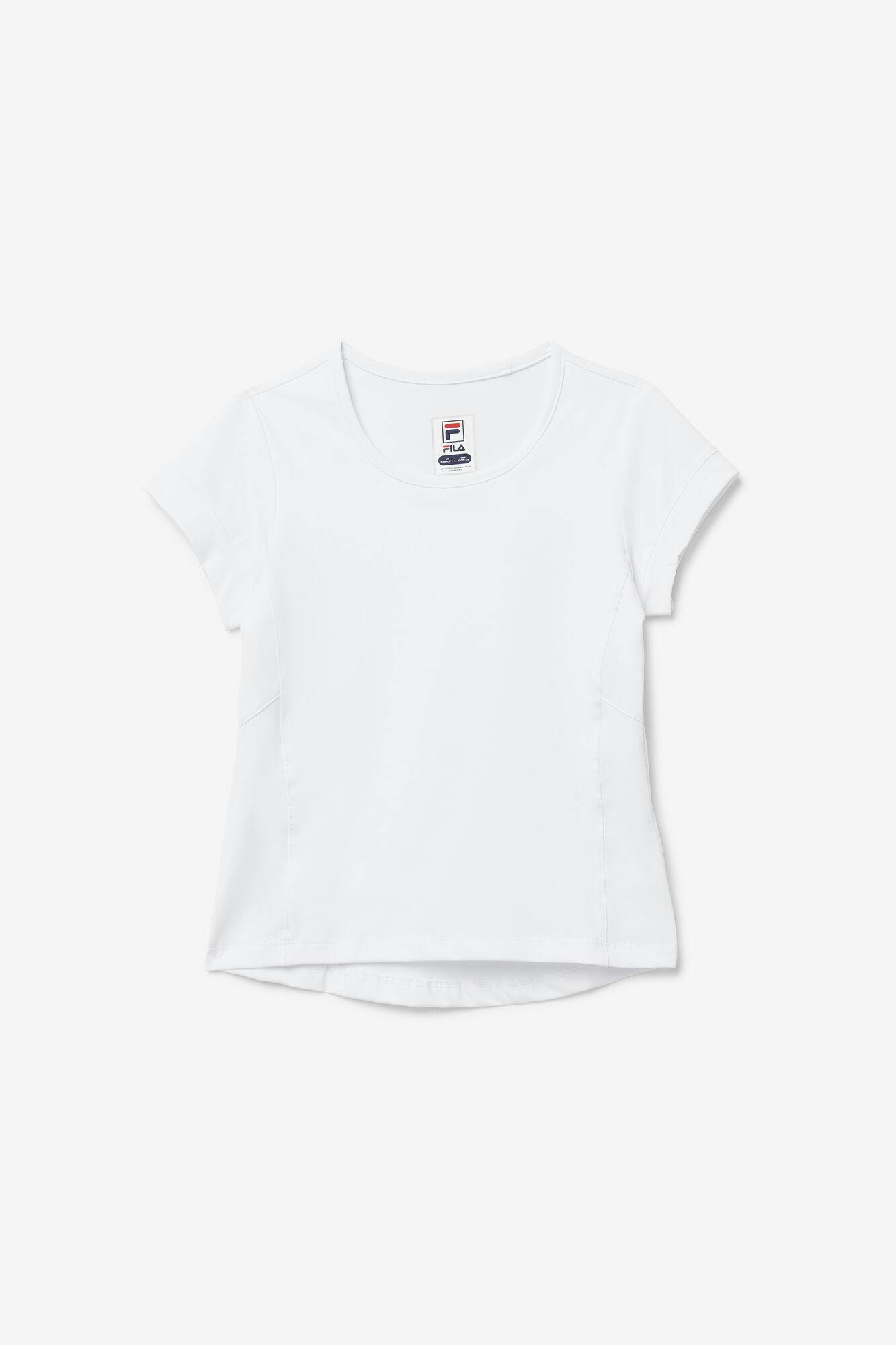 Fila Girl's Core Short Sleeve Tennis Shirt