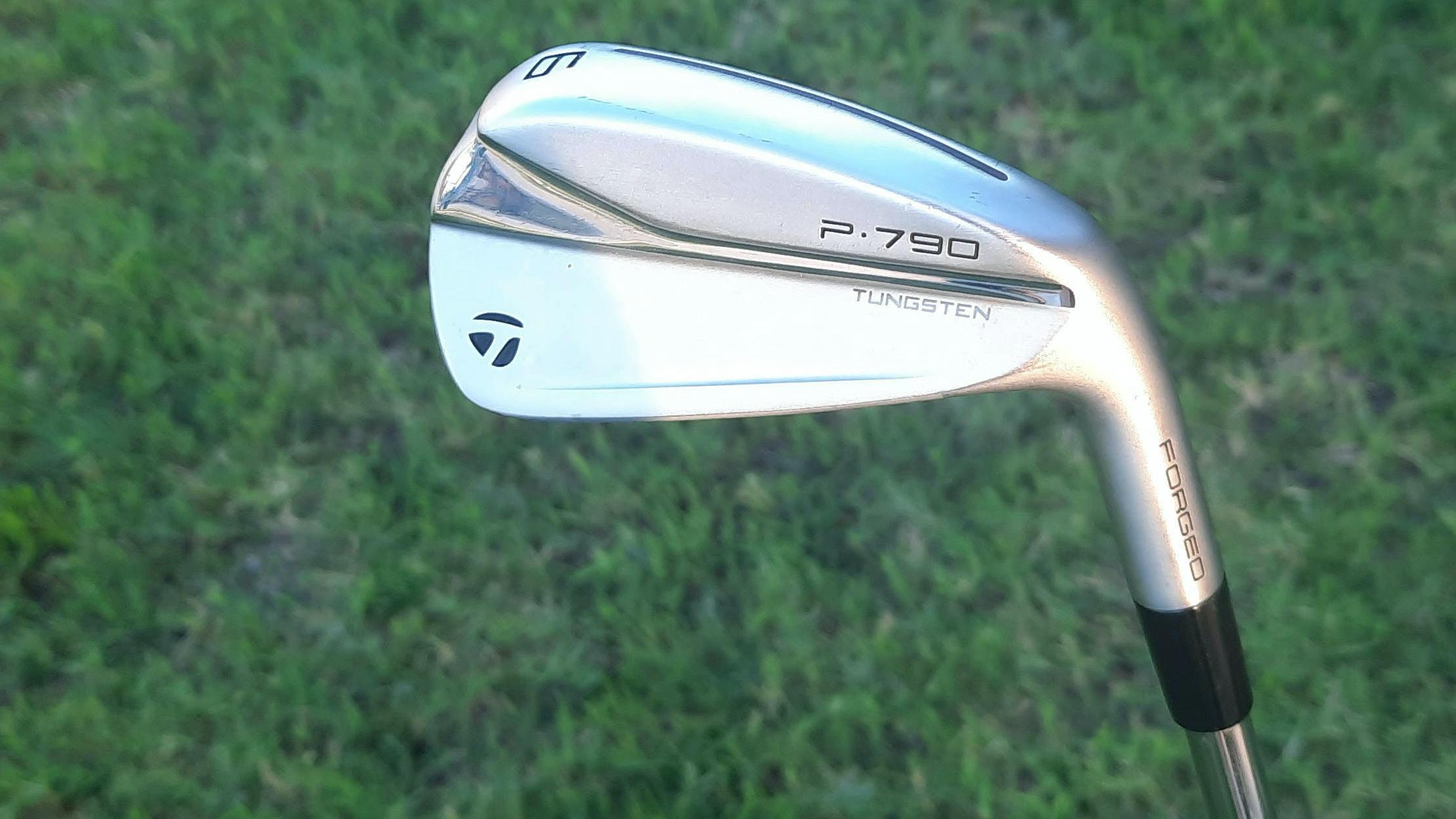 One of the TaylorMade 2021 P790 Irons.