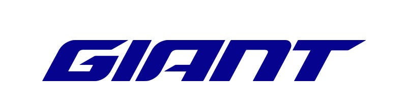 The Giant logo reads "Giant" in blue italicized font. 