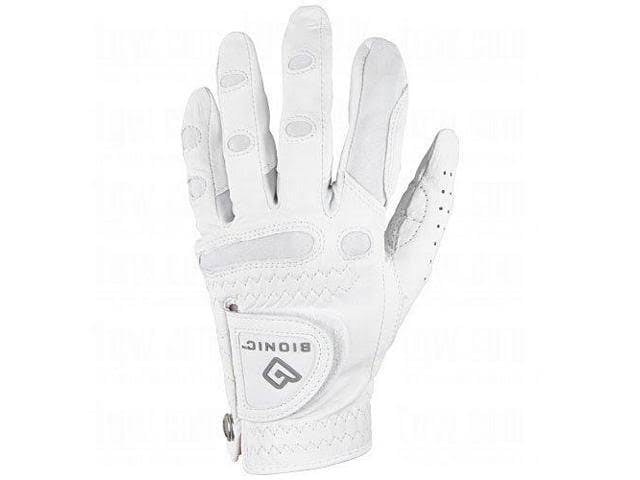 Bionic Women's Left Hand StableGrip Golf Glove - White