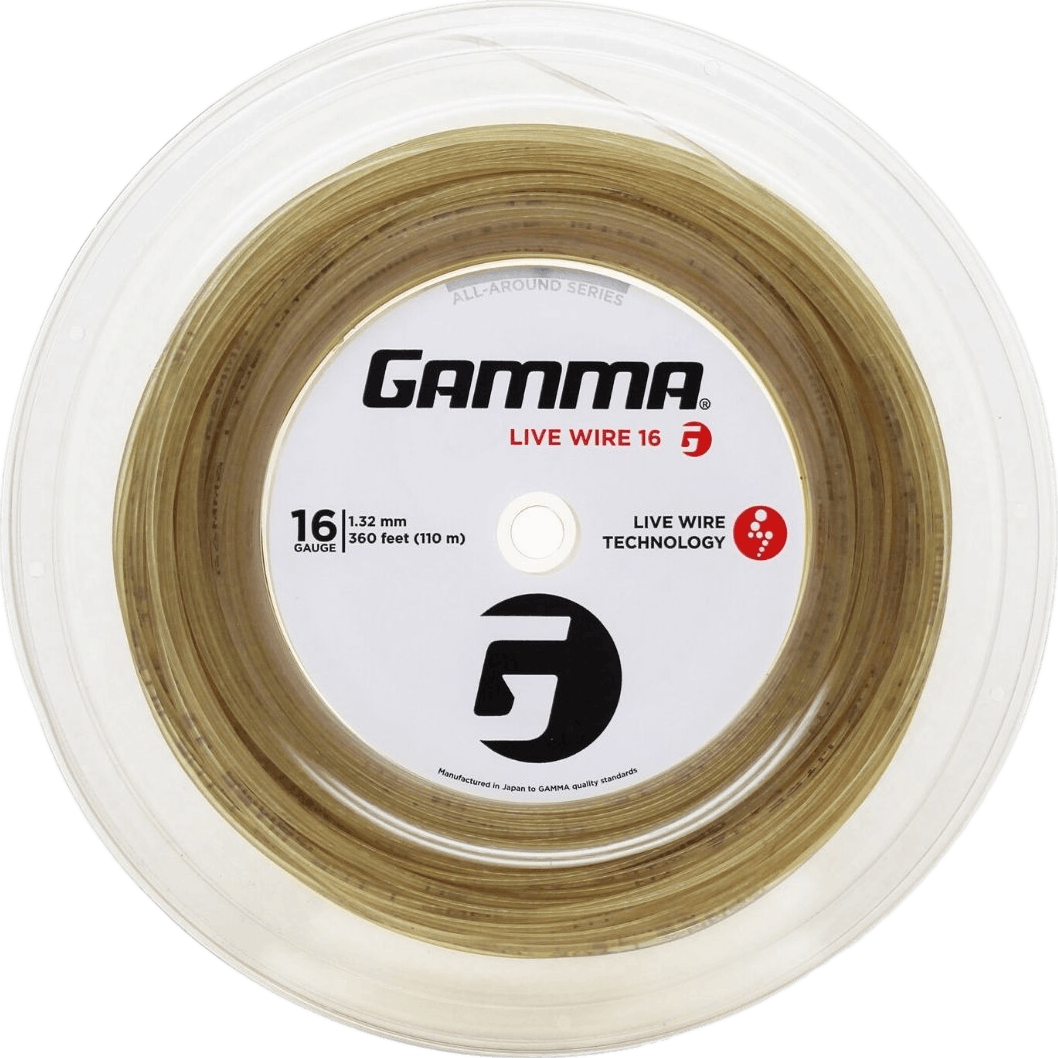 Gamma Ocho TNT 17G Tennis String Reel Natural