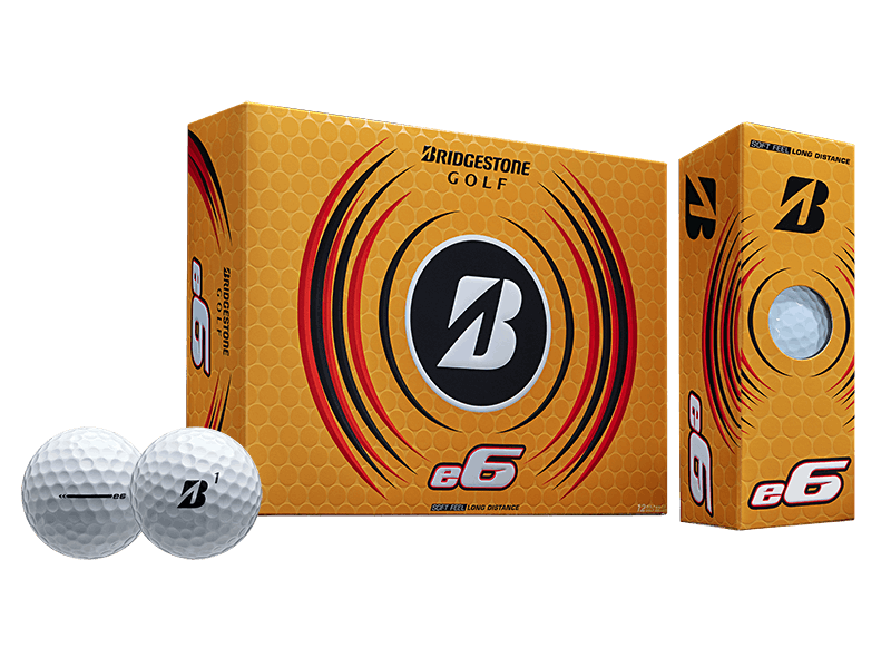 Bridgestone 2023 E6 Golf Balls · 1 Dozen · Yellow