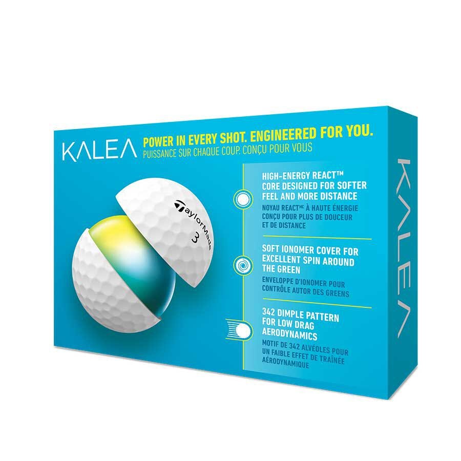 TaylorMade Kalea Golf Balls · White