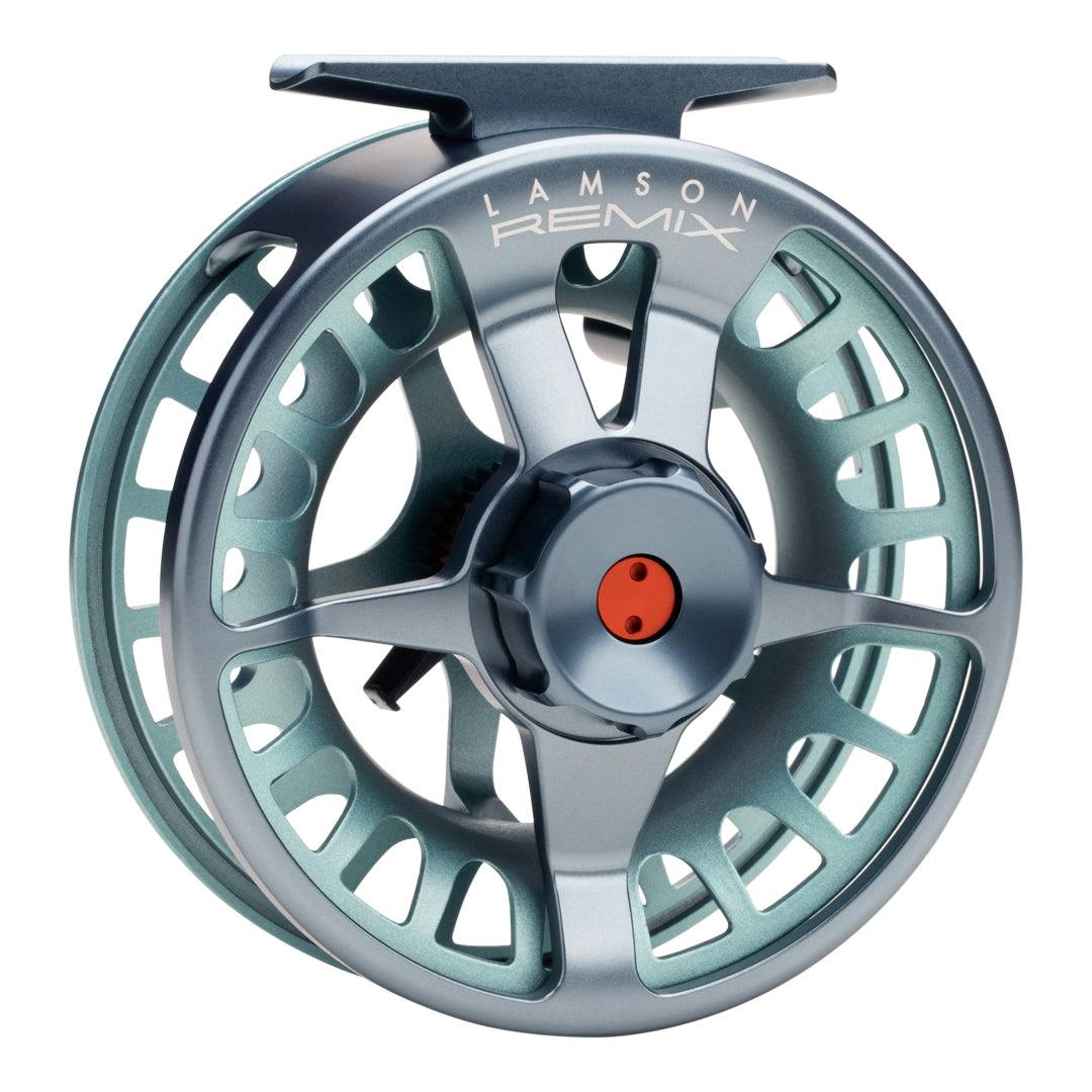 Lamson Remix 3 Pack Fly Reel and 2 Spare Spools · 7+ wt · Glacier