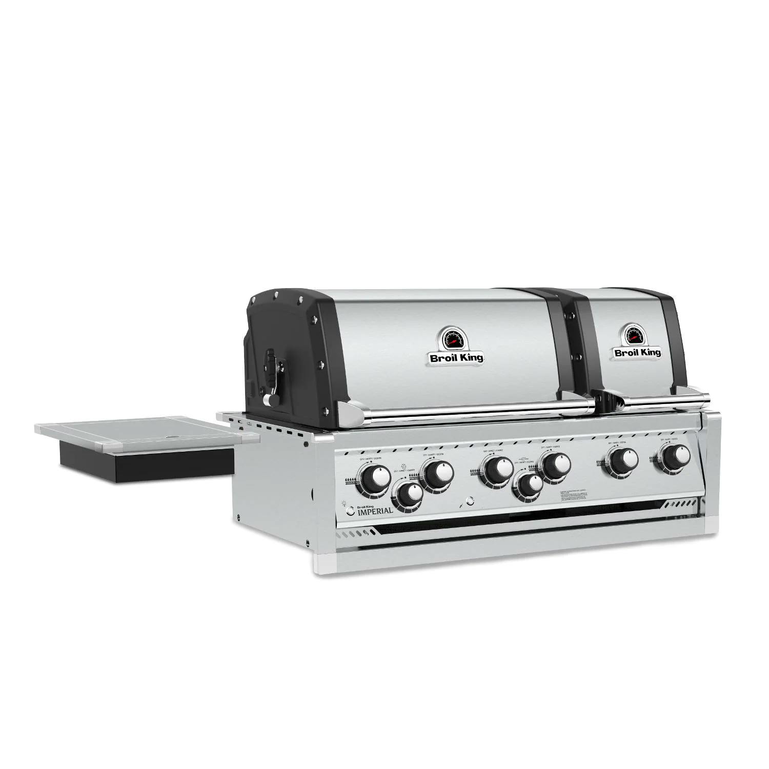 Broil King Imperial S Built-in Gas Grill with Rotisserie & Side Burner
