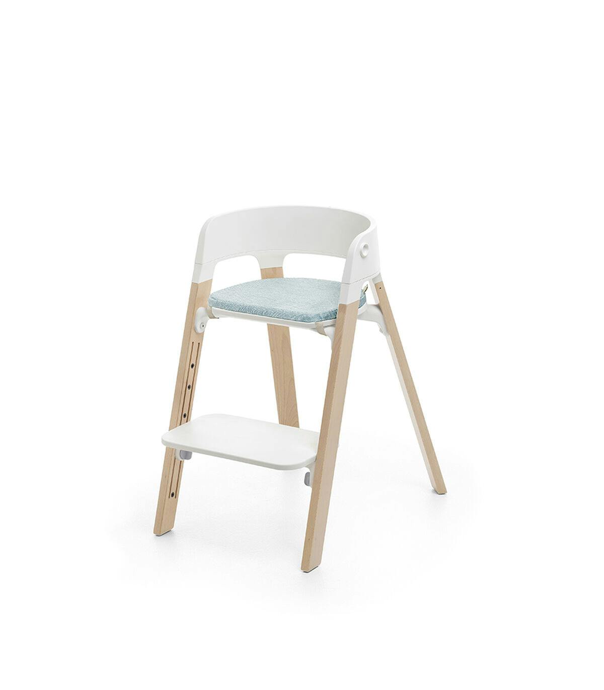 Stokke Steps™ Chair Cushion · Jade Twill