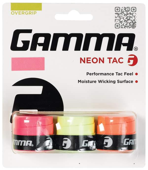 Gamma Neon Tac Overgrip (3x) (Assorted)