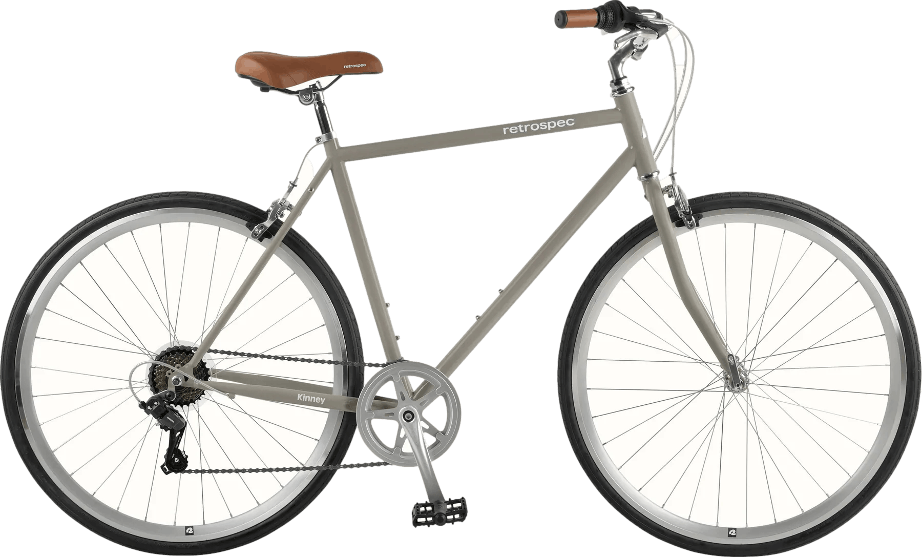 Retrospec Kinney Commuter Bike · Tungsten  · M