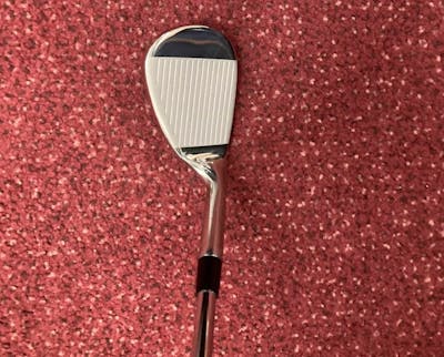 Face of the Tour Edge Hot Launch Super Spin VibRCor Wedge.