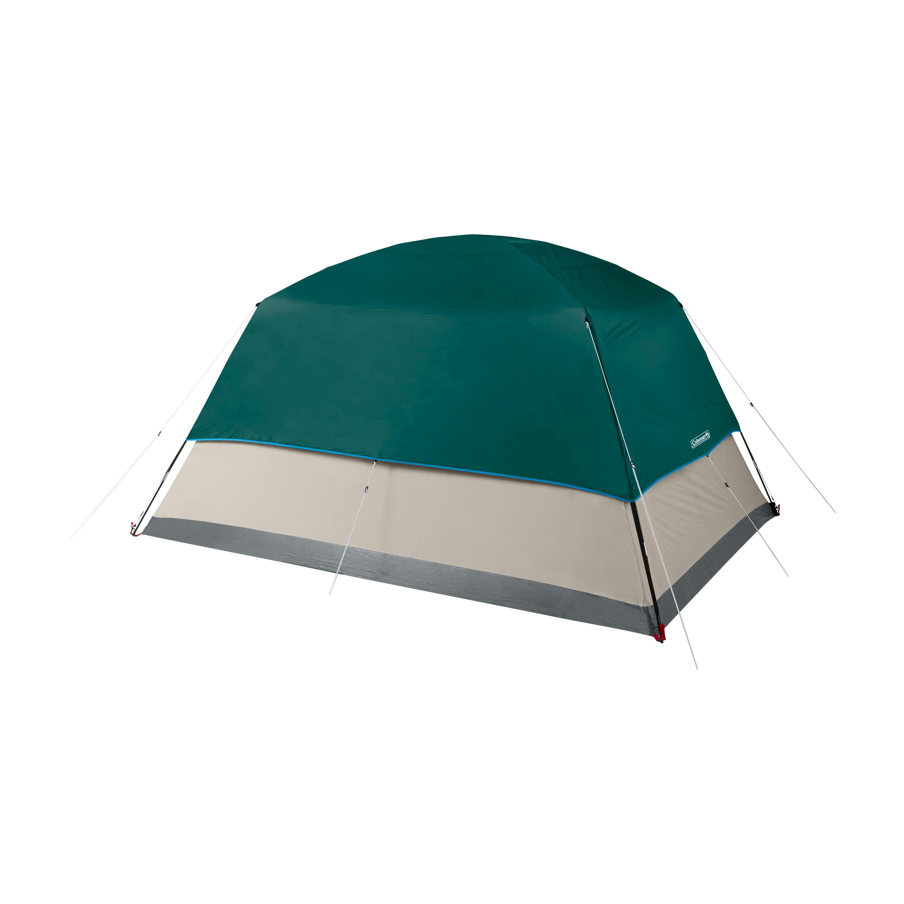 Coleman Skydome Camping Tent · 8 Person · Evergreen
