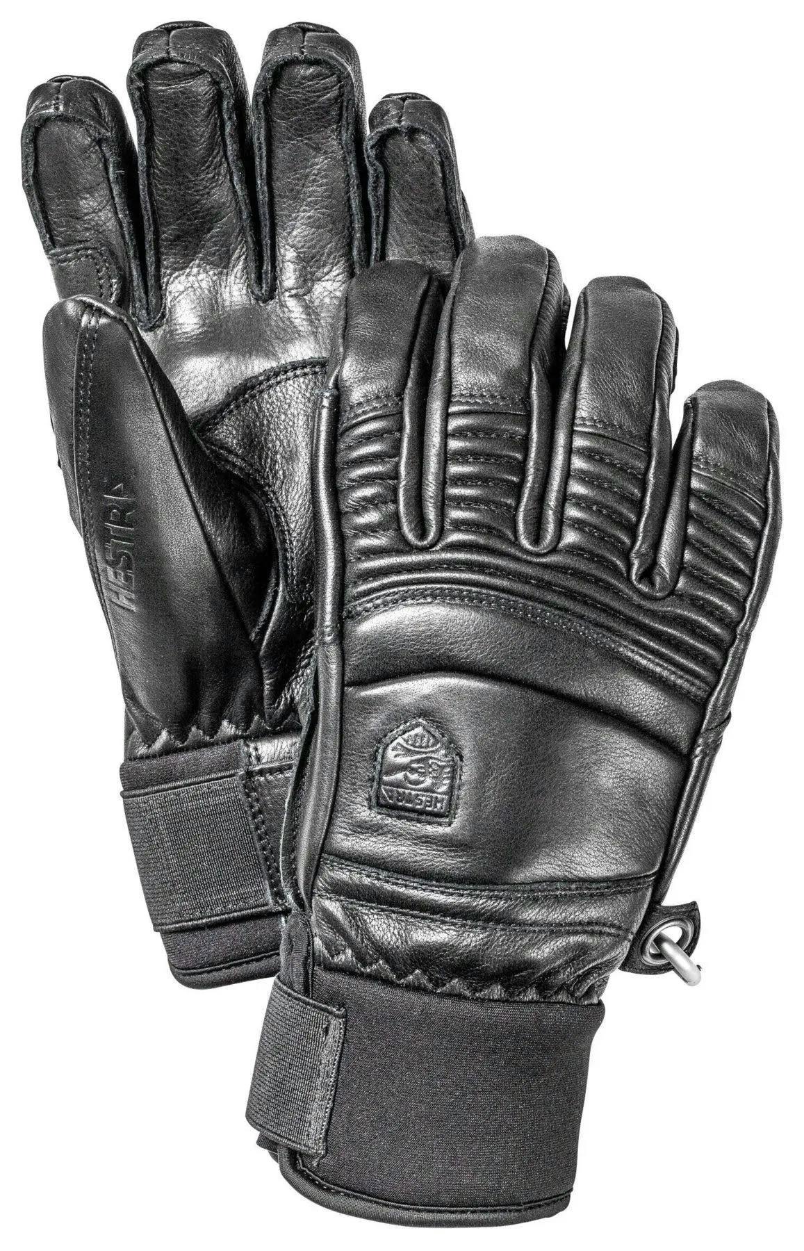 Hestra Fall Line Leather Gloves Black 9