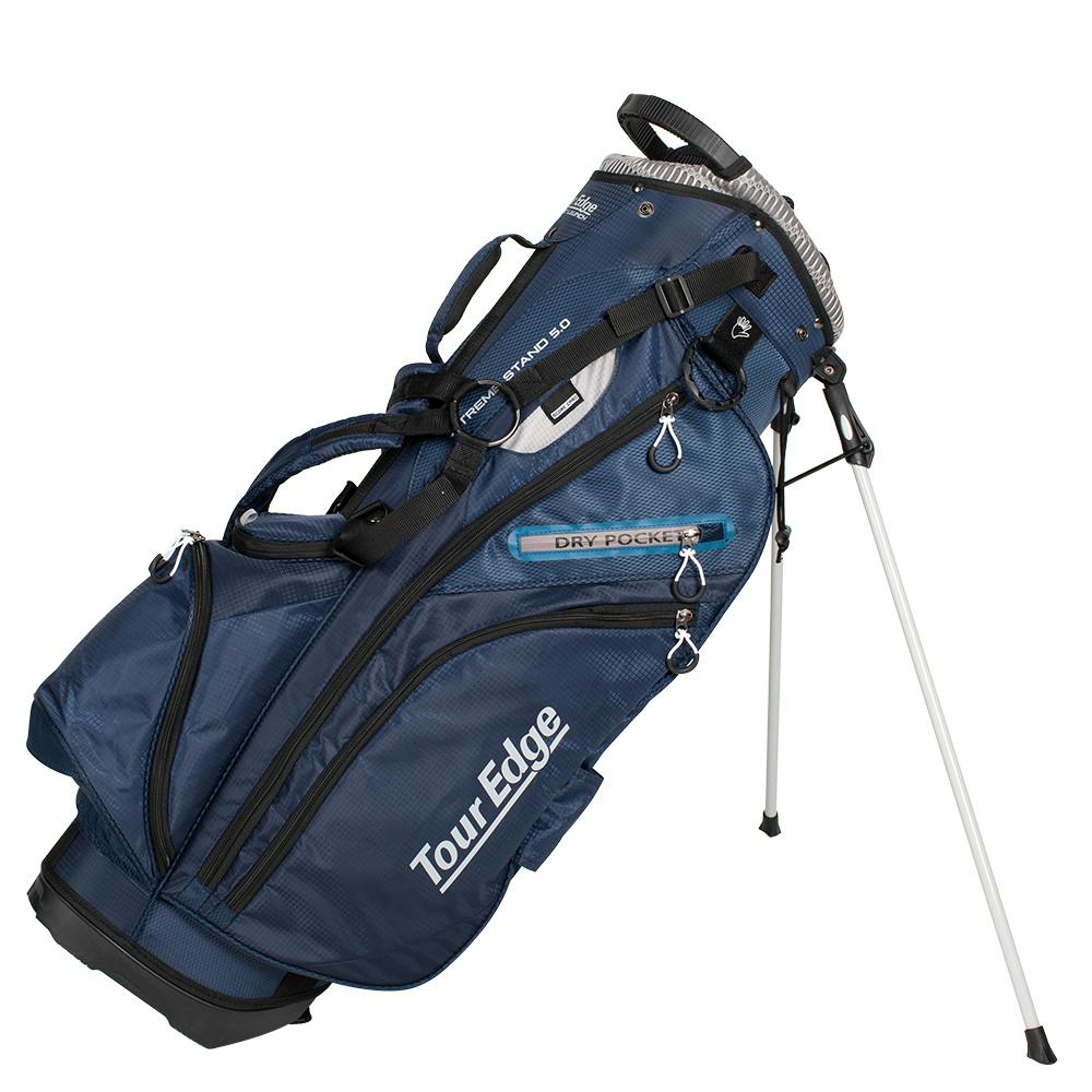 Tour Edge Hot Launch Xtreme 5.0 Golf Stand Bag · Navy Blue