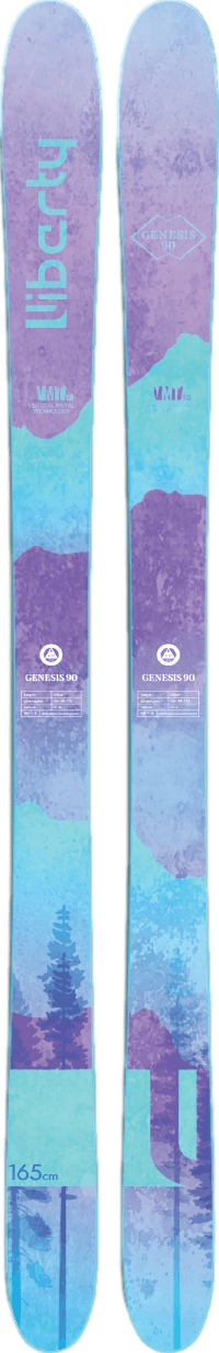 Liberty Skis Genesis 90 Skis · Women's · 2023 · 151 cm