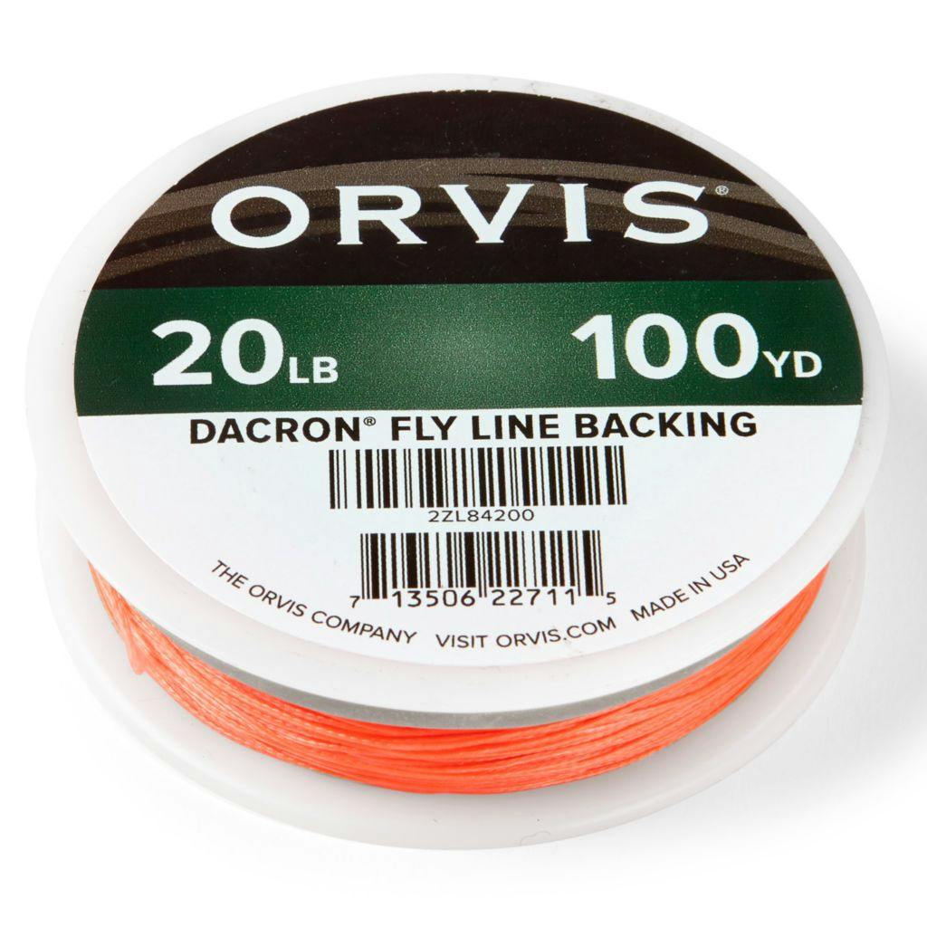 Orvis Dacron Backing · 20 lbs · 100 yds. · Orange