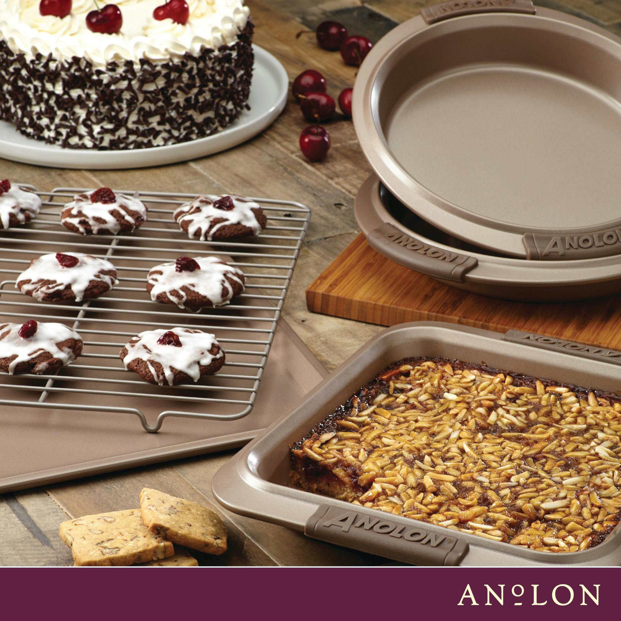 Anolon Advanced Nonstick 5-Piece Bakeware Set