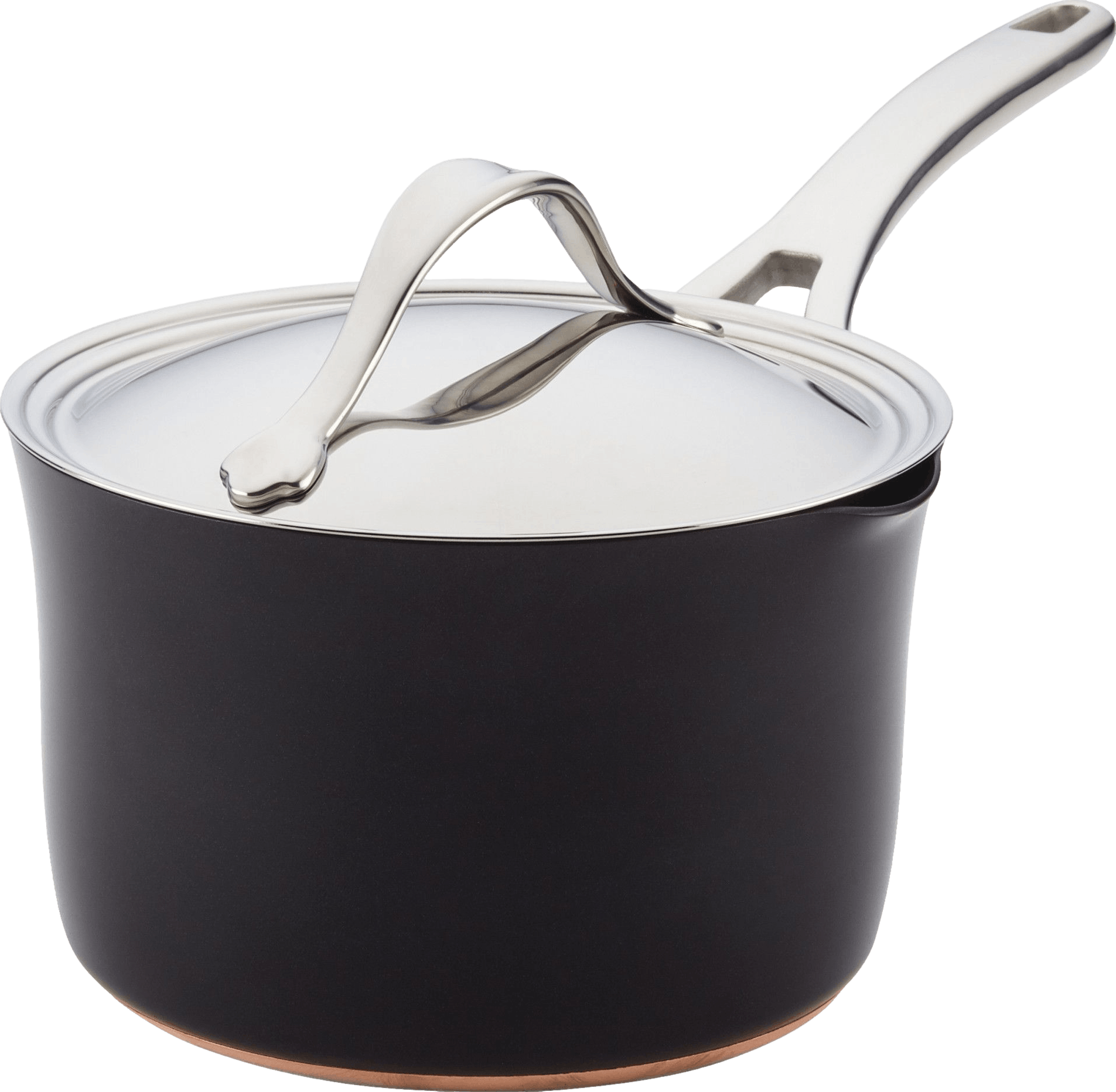 Viking Hard Anodized Nonstick Sauce Pan with Lid, 2-Quart