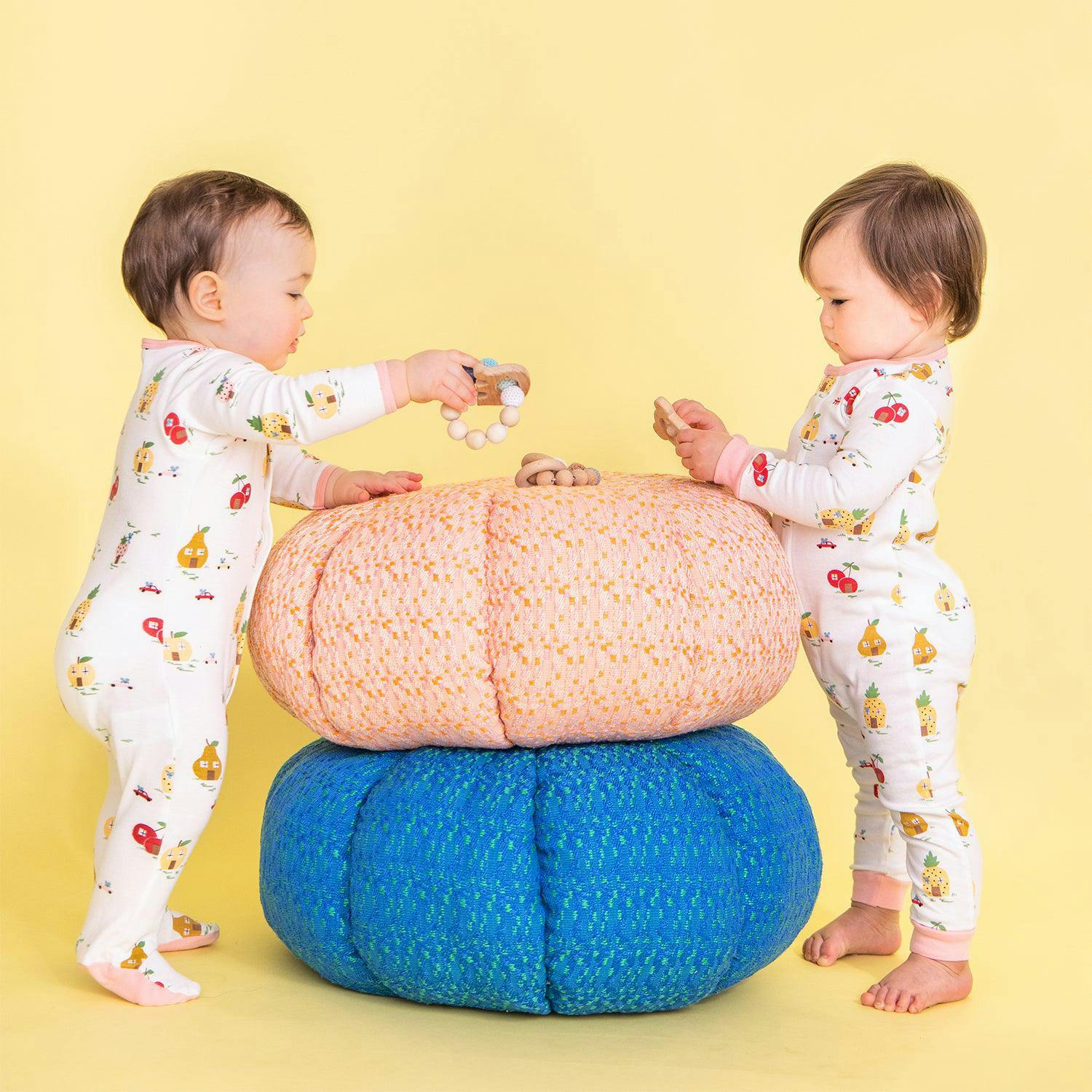Magnetic Me Organic Cotton Footie Home Sweet Home · 9-12 months