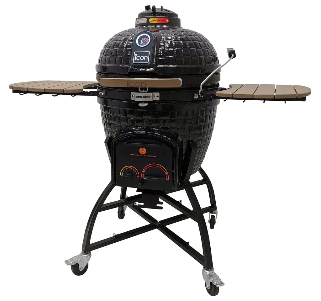 Icon XR402 Deluxe Kamado Grill · Black