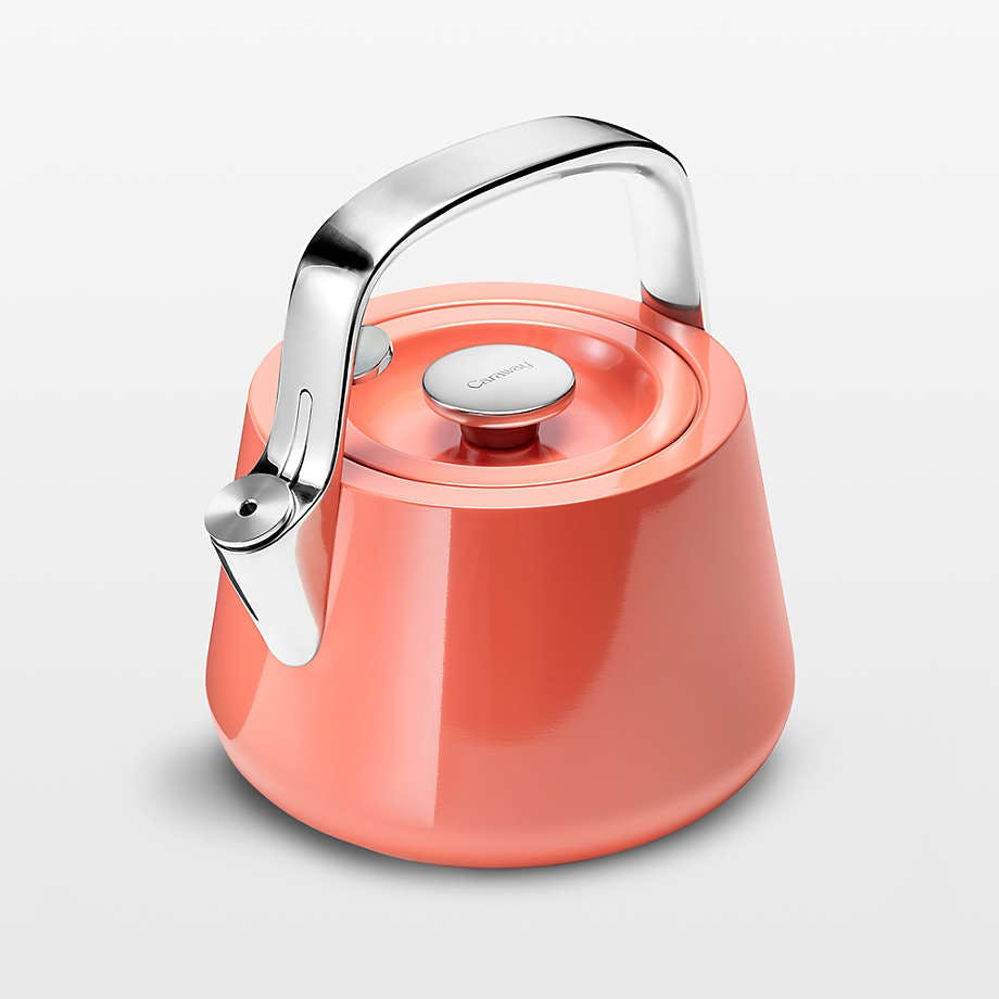 Caraway Stovetop Whistling Tea Kettle in Perracotta