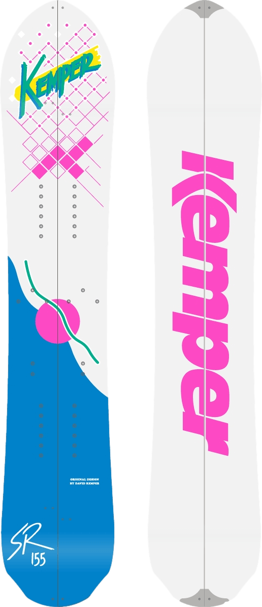Kemper SR "Surf Rider" 1986/1987 Splitboard · 2022 · 155 cm