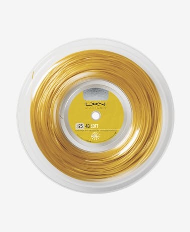 Luxilon 4G Soft String Reel · 16L · Gold