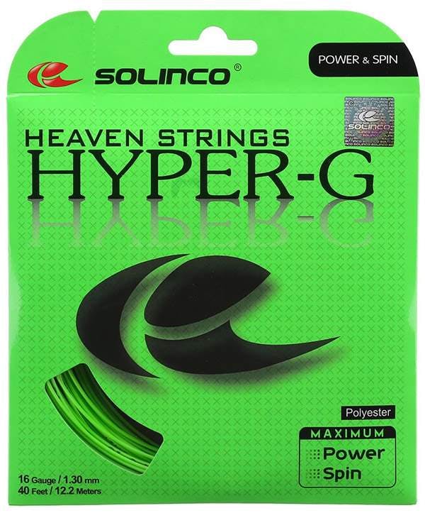Solinco Hyper-G String · 17g · Lime Green